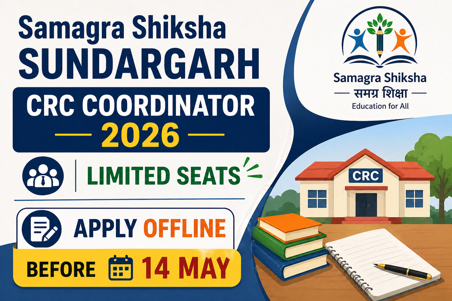 Sundargarh CRC Coordinator 2026