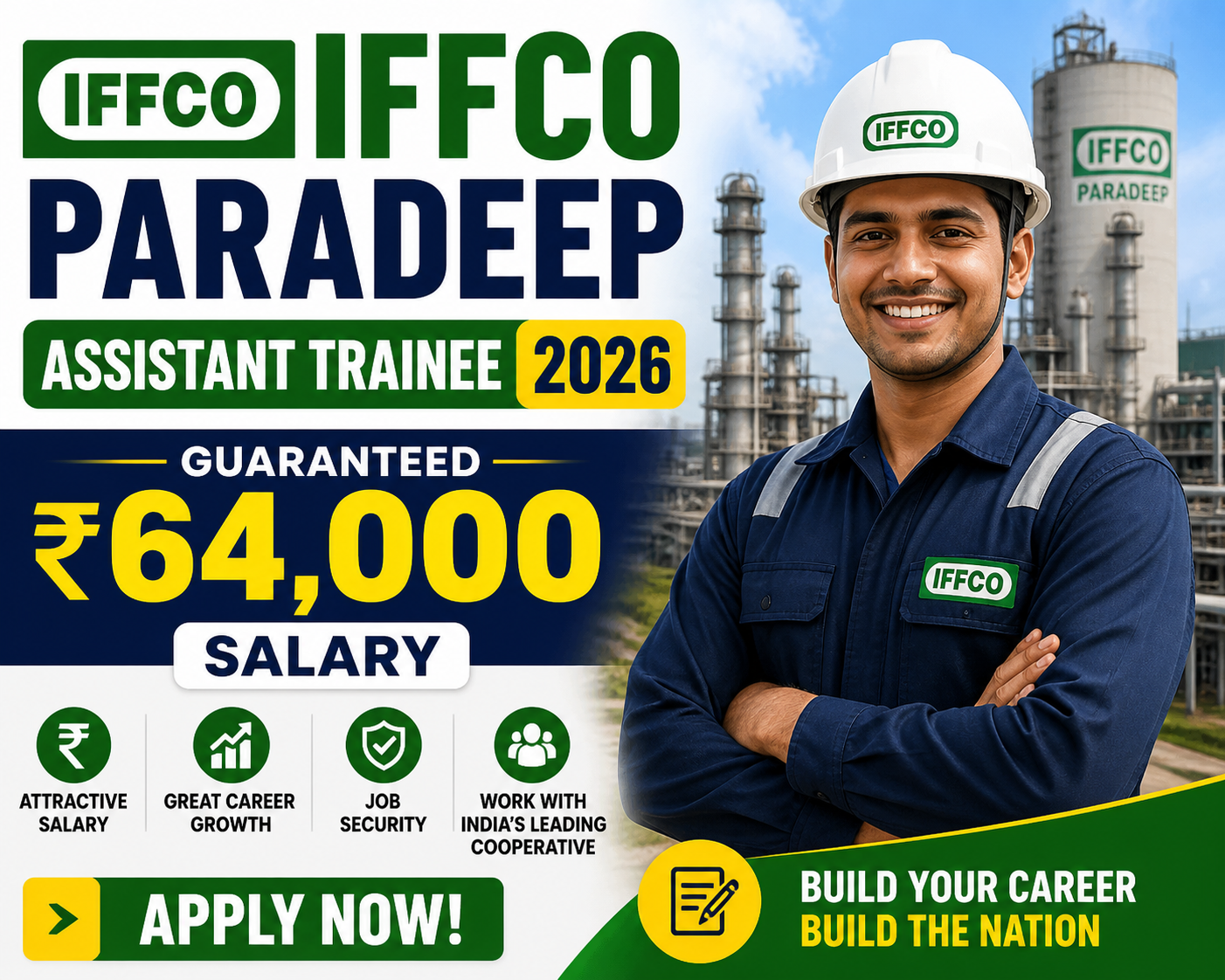 IFFCO Paradeep Assistant Trainee