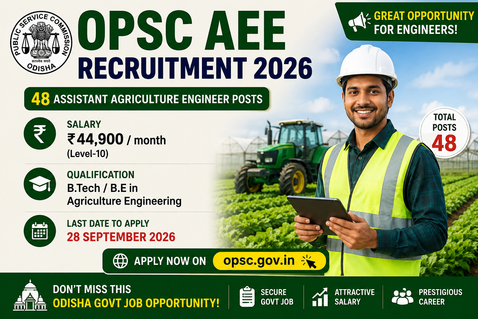 OPSC AEE Recruitment 2026