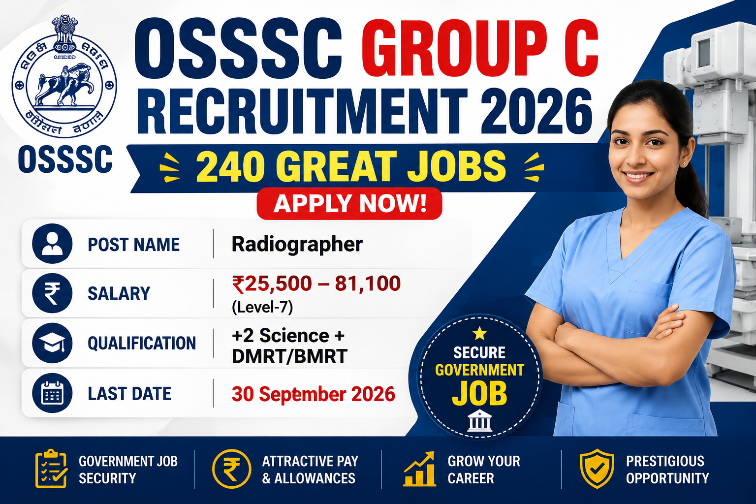 OSSSC Group C Recruitment 2026